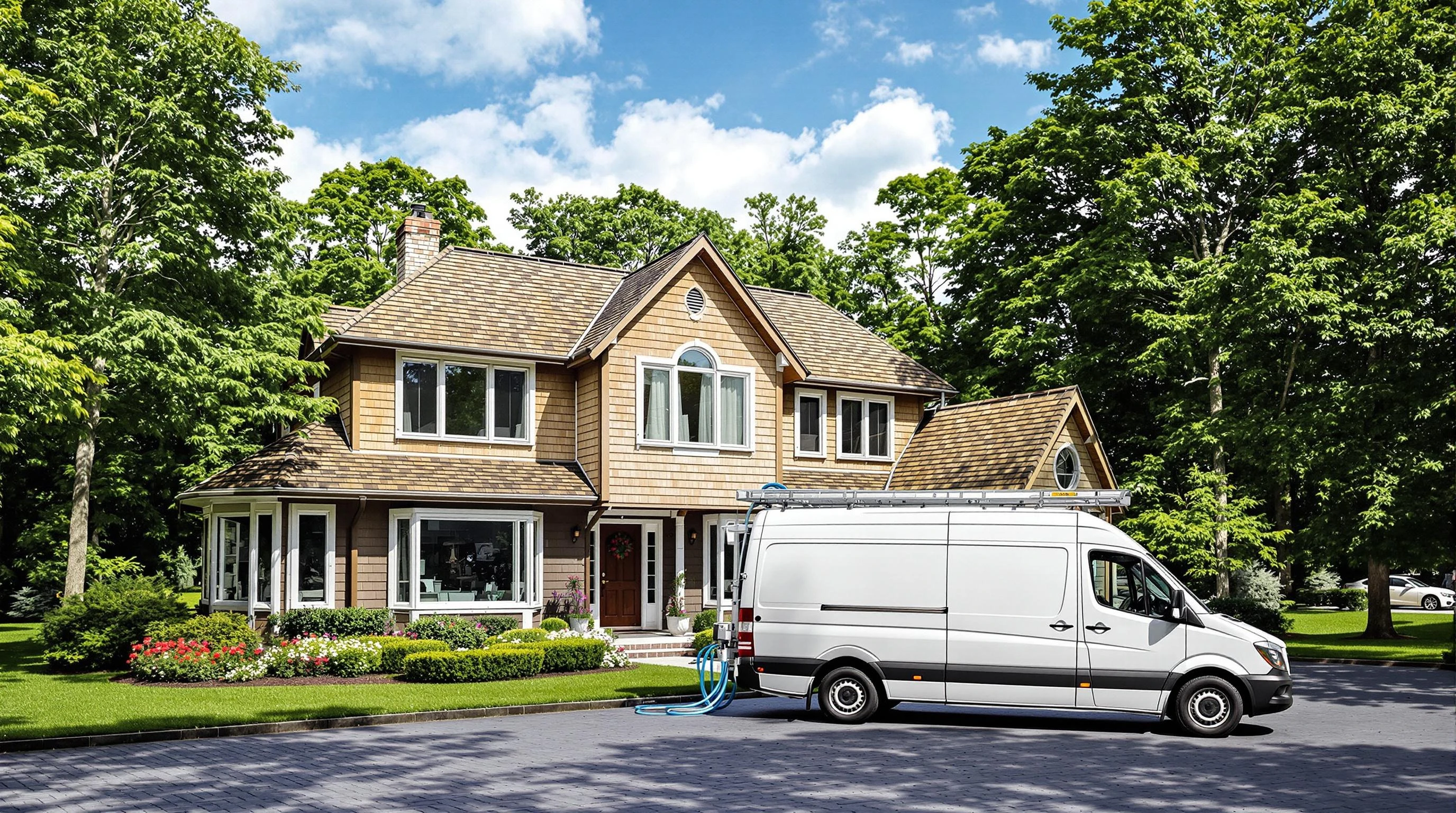 Green Hill Dryer Vent Cleaning dryer vent cleaning crew working in Brentwood, TN